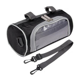 Bike Handlebar Front Water Resistant with Adjustable Strap Handy Men's Shoulder Small Bicycle Handle Bar Bag