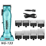 2024 New Cutting hine WMARK NG-133 NG-317 Clipper 8300 RPM with Charging Base Low Noise Hair Trimmer for Men