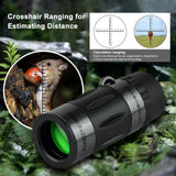 8x20 Mini Pocket Prime Monocular Handheld Telescope Carrying Bag Hiking Camping Observation Moon Sports Watching