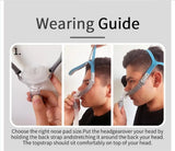 Profession Anti-snoring Ventilator Nasal Pillow headband Binding Fixed Medical Sleeps Apnea Respirator Nose Masks Frame Headband