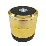 H&B Store WS887 Portable Cylinder Button Control Stereo Music Wireless Bluetooth Speaker