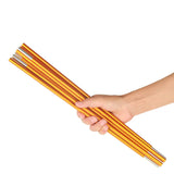 Setup Size1 Total Length 3.2 Meters 10.5ft , Diameter 8.5mm Aluminum Tent Repair Pole High Hardness