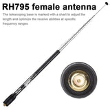 Nagoya RH795 10W SMA Female Wide-band 70-1000MHz DIGITAL SCANNER RH-795 Handheld Radio Antenna 2.15 DBi