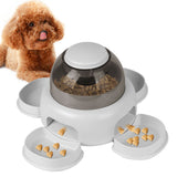 MultiFunctional Training Game Slow Feeder NonSlip Bowl Cat Dog Food Dispenser Pet Accessories Dog Puzzle Toys Press Leaking Food