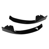 Front Bumper Lip Side Splitter Kits B Style Scratch Proof Front Bumper Lip Trim Splitter for Car
