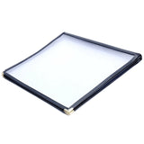 10Pcs Transparent Restaurant Menu Covers For A4 Size Book Style Cafe Bar 4 Pages 8 View