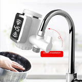 Tankless Electric Hot Faucet Kitchen Instant Heating Tap Heater Bathroom Accessories Water Boiler