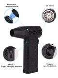 130000RPM Wind Speed 52m/s Jet Turbo Powerful Air Blower Industrial Duct Fan Brushless Motor Car Electric Dryer