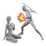 Action Figures PVC Model With Box Drawing Figure Models For Artists(Female+Male)