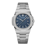 PINTIME Luxury Men's Watch Fashion Full Steel Quartz Wristwatch Waterproof Date Male Clock Relogio Masculino Relojes Para Hombre
