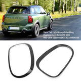2pcs Replacement for Mini R60 OEM 52109806935 52109806936 Tail Light Lamp Trim Ring