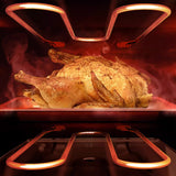 Desktop Large Capacity Multifunctional Household Electric Oven Micro Steam Baking Frying hine