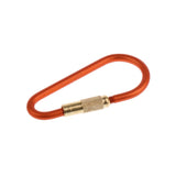 D Shape Carabiners Camping Gadget Hiking Saftety Buckle Mulitfunctional Clip