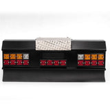 For Scania R620 R470 LED Square Rear Signal Light Set W/ Rear Bumper for Tamiya All 1/14 Man Scania DIY Modified Car Parts