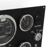 Engine RPM Fuel Level Oil Pressure Water Temp Voltage Meter Dashboard Gauge Set Universal IP67 Waterproof for Auto Car RV