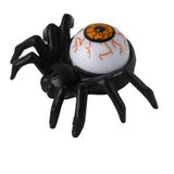 12PCS Halloween Scary Light-up Spiders Decorations Personalized Led Eyeball Light Battery Powered Indoor Outdoor Decoration
