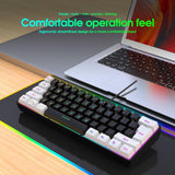 Ergonomic Wired Comfortable Feel Control The Computer Reliable Desktop Game Backlit nical Keyboard