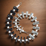 23 21 Sizes Inch & Metric Nut Screw Portable Bolt Thread Checker