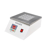 16 Holes Test Tube Laboratory Digital Display Constant Temperature Metal Bath Stainless Steel Heater 1500W