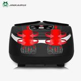 5D EU Plug Electric Antistress Foot Massager Vibrator Jinkairui Massage Machine Infrared Heating Therapy Health Care Device