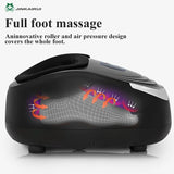 5D EU Plug Electric Antistress Foot Massager Vibrator Jinkairui Massage Machine Infrared Heating Therapy Health Care Device