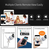 5MP IP Camera Wifi Outdoor Waterproof Security Surveillance Video Camera Wireless Audio Human Body Detection Rtsp Onvif Camhipro