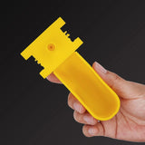 5Pcs Bird Quail Automatic Drinking Cups with Tee Connector Yellow Hanging Drinkers Bowls for 9.5Mm Hose Bird Drinking Fountain