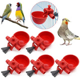 5Pcs Chicken Drinking Water Cups for Chicken Quail Coop  Drinker Bowl Automatic Poultry Coop Feeder Water Drinking Cups