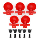 5Pcs Chicken Drinking Water Cups for Chicken Quail Coop  Drinker Bowl Automatic Poultry Coop Feeder Water Drinking Cups