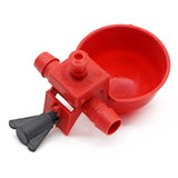 5Pcs Chicken Drinking Water Cups for Chicken Quail Coop  Drinker Bowl Automatic Poultry Coop Feeder Water Drinking Cups