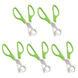 5Pcs Pigeon Quail Egg Scissor Bird Egg Cutter Opener Kitchen Tool Clipper Scissors Cracker Cigar Stainless Steel Blade