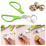 5Pcs Pigeon Quail Egg Scissor Bird Egg Cutter Opener Kitchen Tool Clipper Scissors Cracker Cigar Stainless Steel Blade