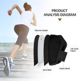 1-3cm Invisible Height Increase Silicone Soc Gel Pads Orthopedic Arch Support Heel Cushion Soles Insole 1 Pair