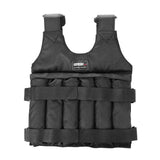 Jacket Weighted Vest 1680D Oxford Cloth 20/50kg Adjustable Fast Drying Wear-resistant For Exercise Training Fiess