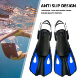 Silicone Beach Shoes Durable Snorkel Swimming Fins Professional Wear-Resistant Anti Slip Adjustable Shoelaces Sports Accessories