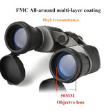 Baigish Russian Powerful Military 10x50 Binoculars Lll Night Vision Telescope Professional for Hunting Bird Watching