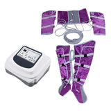 Electric Air Compression Body Massager - Pressure Slimming EMS Pump Leg Wraps. Weight Loss, Detoxification, and Beauty.