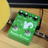 JOYO JF-12 Voodoo Octaver Pedal Effect Guitar Fuzz Mini Pedal Bass Electric True Bypass Guitar Parts Accessories Synthesizer