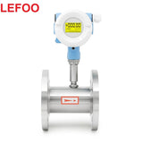 LEFOO DN25 wmeter High Accuracy Turbine w Meter with Digital LCD Display