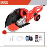 6800W hydroelectric concrete 130MM cutting + diamond saw blade multi-functional wall hine electric grooving