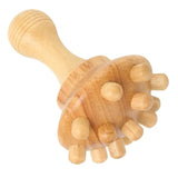 Scratcher Wooden Octopus Head Neck Back Massage Roller Scalp Relaxation Body Massager Relax