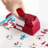 Jigsaw Puzzle Maker hine Eming Flower Punch Children's Educational Toys DIY Handmade Materials