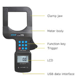 ETCR7000D Large Diameter DC/AC Clamp Ammeter