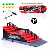 Skate Park Parts For Tech Deck Fingerboard Finger Board Ultimate Parks Ramp (F Style)