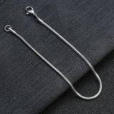 S925 Sterling Silver Bracelet Men's Trendy Korean Style Simple Student Niche Personality