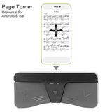 Intelligent Wireless BT Page Turner Pedal Compatible with iOS and Android Devices Phones Tablets Musical Instrument Accessory