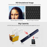 iScan Portable Mini Handheld Document Automotriz A4 Book Scanner for JPG and PDF Format 300/600/900 DPI