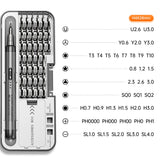 Electric Screwdriver Set Precision Power Tool Kit Rechargeable Wireless Mini Small Bits for Mobile Cell computer Repair