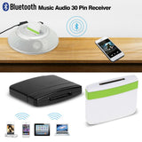 Music Bluetooth Audio Receiver Adapter for iPod iPhone Dock Speaker