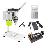 Mini Bench Small Benchtop Drill Press High Precison 7-Speed Low Noise Compact Size Desktop Drilg hine